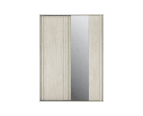 Lodge wardrobe with 2 sliding doors