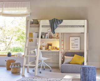 Lodge high bed