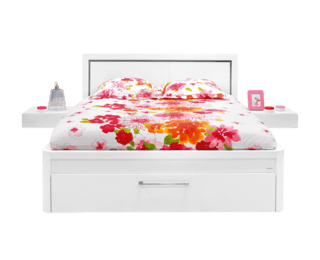 Talmont ottoman bed with 3 drawers